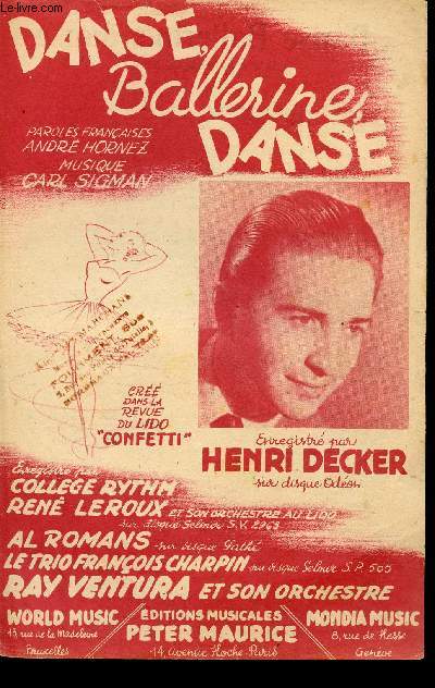 DANSE BALLERINE, DANSE - DANCE BALLERINA DANCE