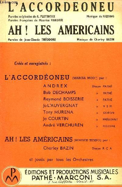 L'ACCORDEONEU - AH! LES AMERICAINS / VIOL0N ACCORDEON