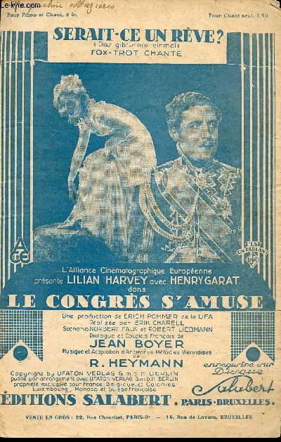 SERAIT-CE UN REVE ? - FOX TROT CHANTE