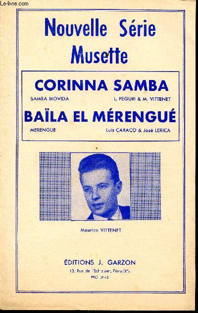 CORINNA SAMBA - BAILA EL MERENGUE - CONTREBASSE GUITARE
