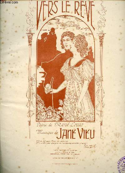 VERS LE REVE - A MISS GERALDINE DAMON