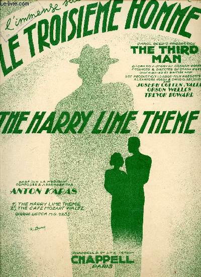 THE HARRY LIME THEME - L'IMMENSE SUCCES MONDIAL DU FILM 