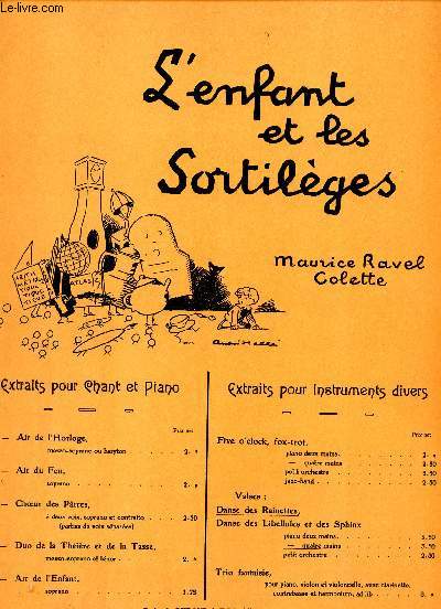 L'ENFANT ET LES SORTILEGES - DANSE DES RAINETTES
