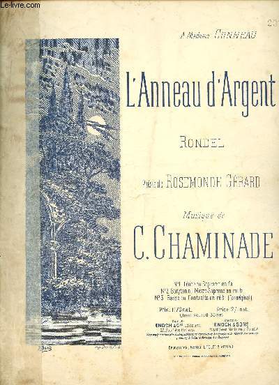 L'ANNEAU D'ARGENT - RONDEL - A MADAME CONNEAU - N2