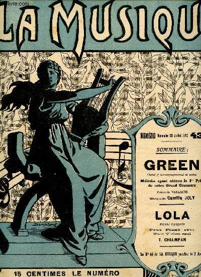 LA MUSIQUE - N43 - GREEN - LOLA