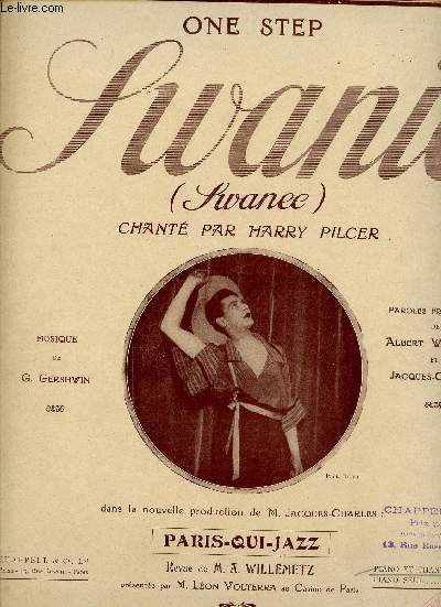SWANIE - ONE STEP - CHANTEE PAR HARRY PILCER