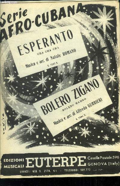 Esperanto/ Bolero Zigano - Romano Natale / Gurrieri Alfredo - 1963 - Photo 1/1