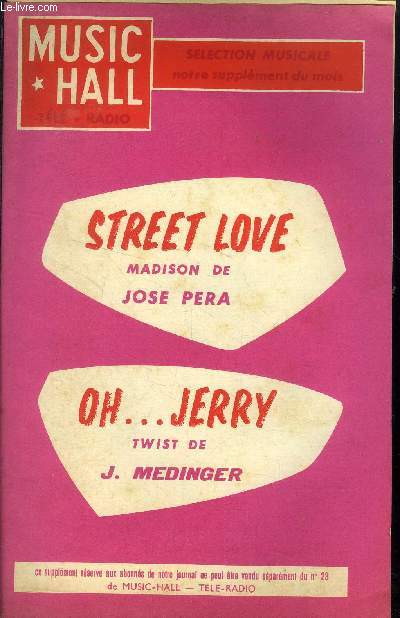 Street Love / Oh...Jerry