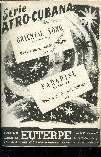 Oriental song/ Paradise