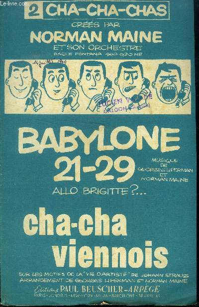 Babylone 21-19, allo Brigitte?.../ Cha-cha viennois