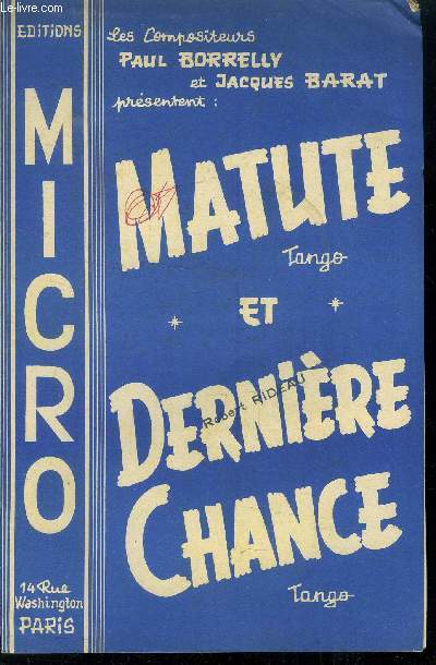 Matute/ Denire chance