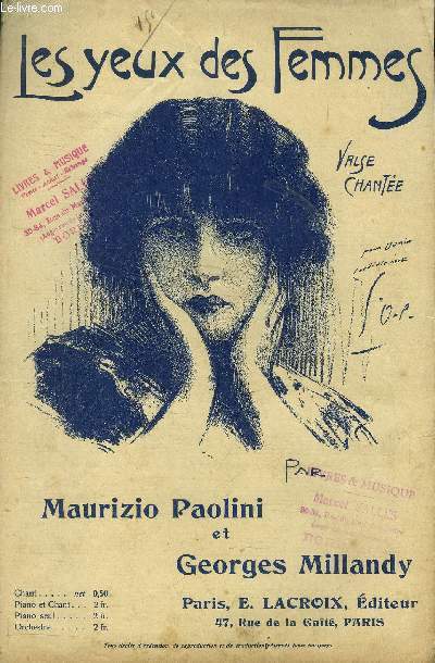 Les yeux des femmes, valse chante