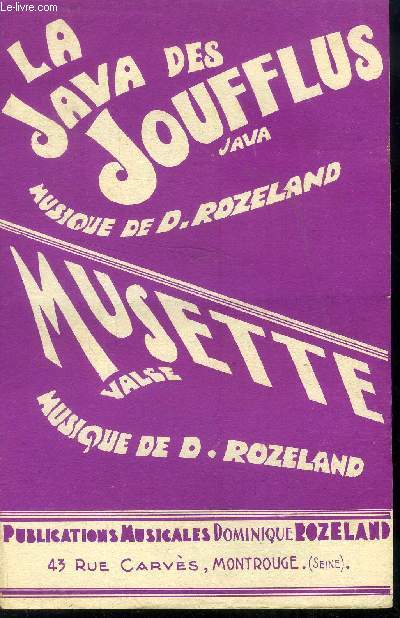 La java des joufflus/ musette