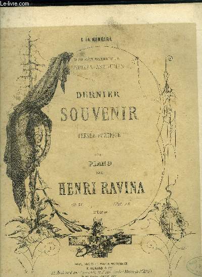 Dernier souvenir , pense potique pour piano
