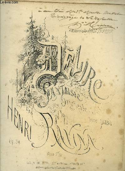 Le dlire, fantaisie originale pour piano