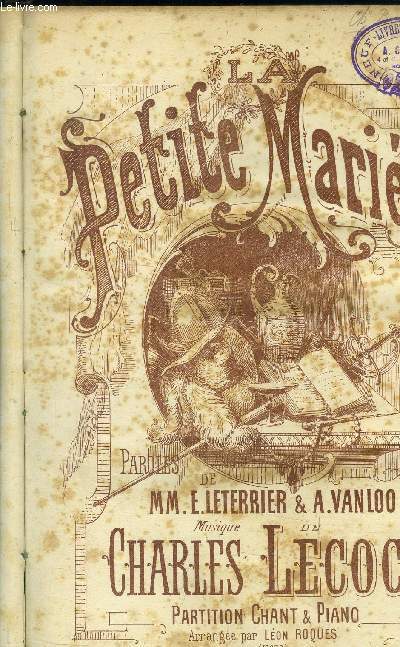 La petite marie, partition piano et chant