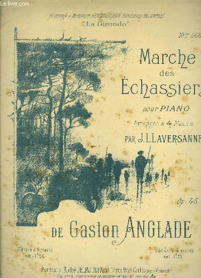 Marche des chassiers pour piano