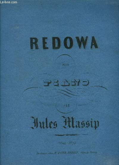 Redova pour piano