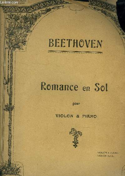 Romance en sol pour violon & piano