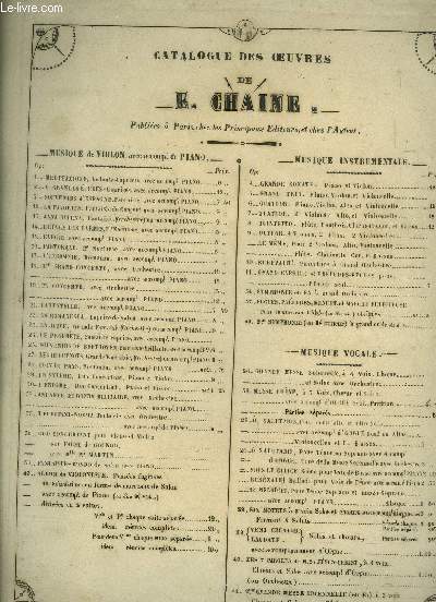 La romanesca, caprice de salon pour le violon