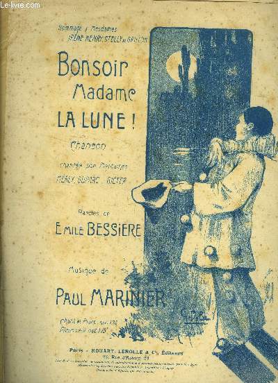 Bonsoir Madame la lune !