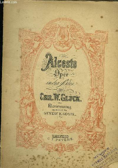 Alceste oper in drei akten