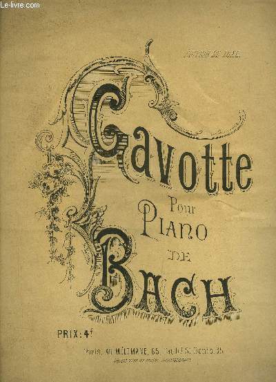 Gavotte pour piano