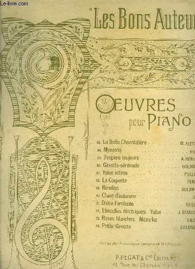 Valse intime pour piano