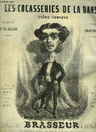 Les cocasseries de la danse, scne comique