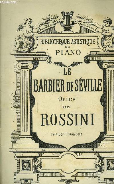 Le barbier de Sville, pour piano solo