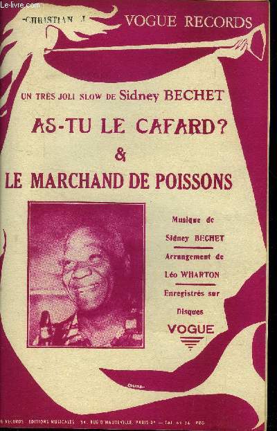 AS-tu le cafard? pour violon accordon guitare/ Le marchand de poissons pour violon accordon guitare