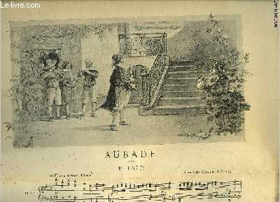 Aubade pour piano, tir du figaro illustr