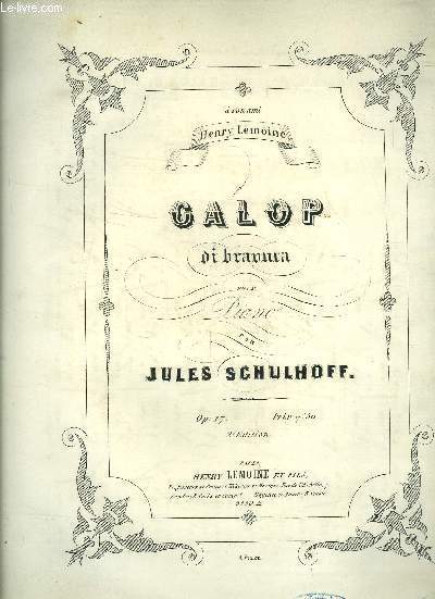 Galop di bravura pour piano