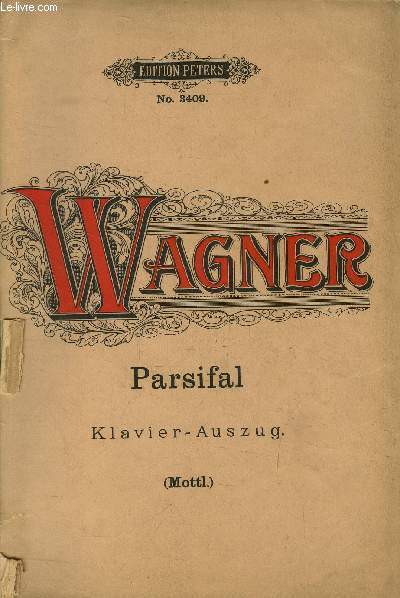 Parsifal klavier auszug