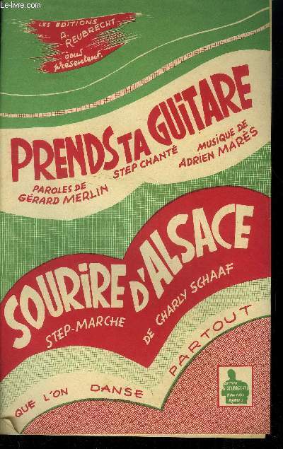 Prends ta guitare pour accordon/ Sourire d'Alsace pour accordon