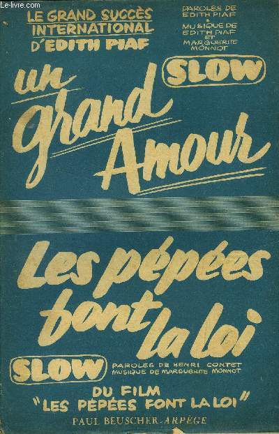 Un grand amour/ Les ppes font la loi