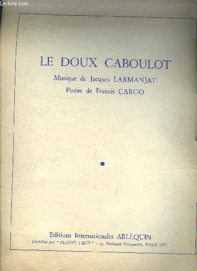 Le doux caboulot