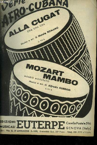 Alla cugat cha cha cha/ Mozart mambo , mambo moderato