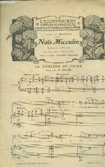L'illustration, supplment musical au n 3338 du 16 fvrier 1907