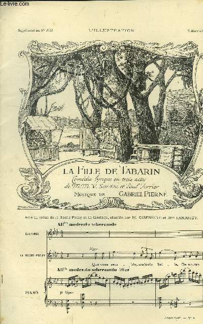 L'illustration, supplment au n 3028 du 9 mars 1901 : la fille de Tabarin