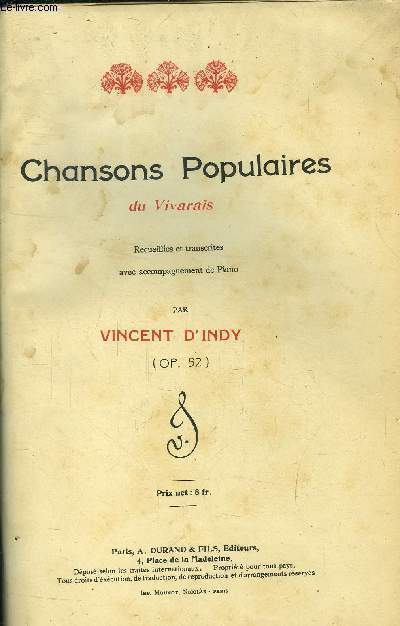 Chansons populaires du vivarais