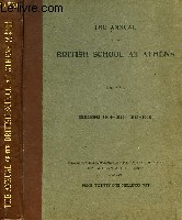 THE ANNUAL OF THE BRITISH SCHOOL AT ATHENS NXXI