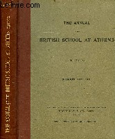 THE ANNUAL OF THE BRITISH SCHOOL AT ATHENS NXVIII
