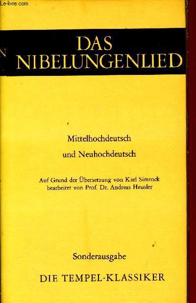 DAS NIBELUNGENLIED