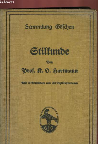 SAMMLUNG GSCHEN: STILKUNDE