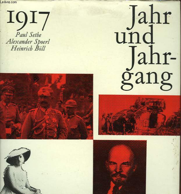 JAHR UND JAHRGANG 1917