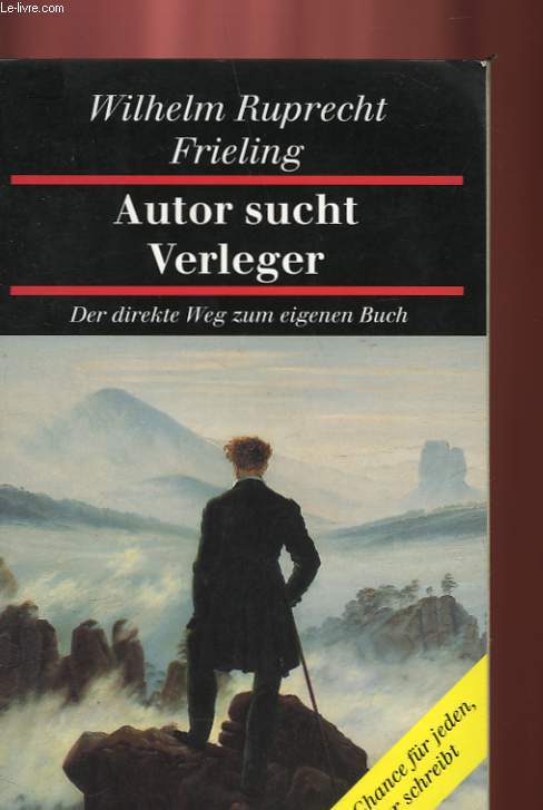 AUTOR SUCHT VERLEGER, DER DIREKTE WEG ZUM EIGENEN BUCH