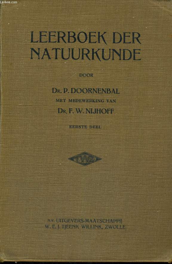 LEERBOEK DER NATUURKUNDE. EERSTE DEEL.