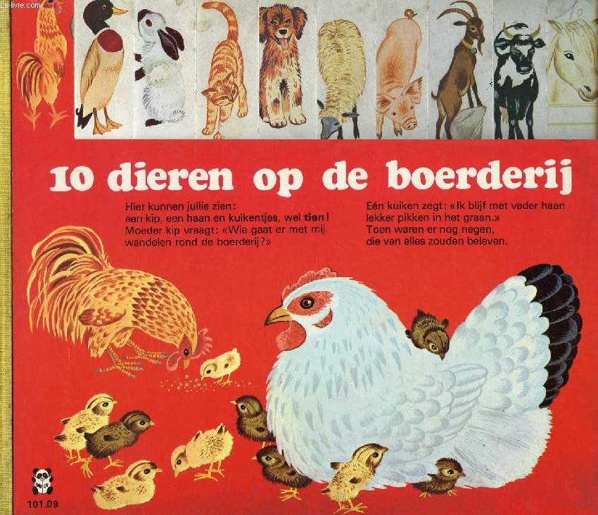 10 DIEREN OP DE BOERDERIJ