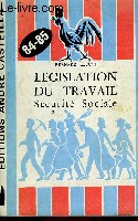 LEGISLATION DU TRAVAIL SECURITE SOCIALE